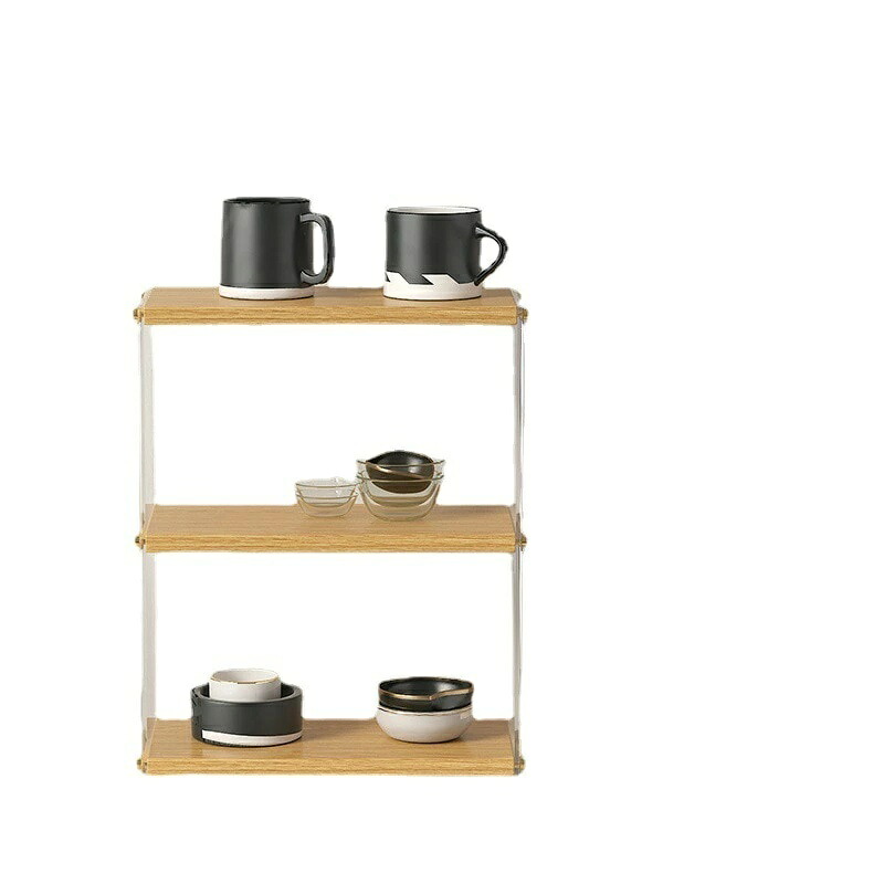 アクリルカップラックコップ棚納める水赤ちょうちん飾りつけ棚マグカップコーヒーカップ