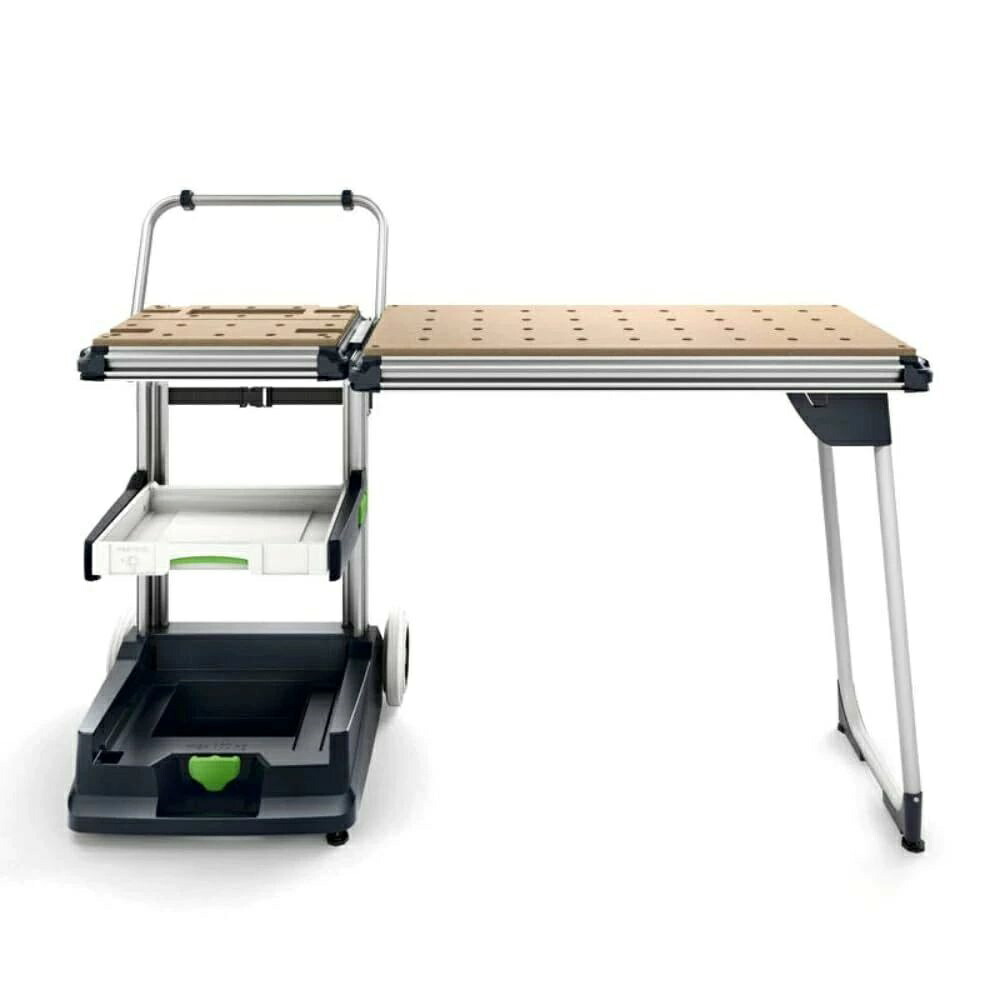 モバイルワークベンチ、多役立つこと大工仕事折りたたみ持ってくる物の具手押し車取り締まりプラットホーム (民族大移動式やり方台)