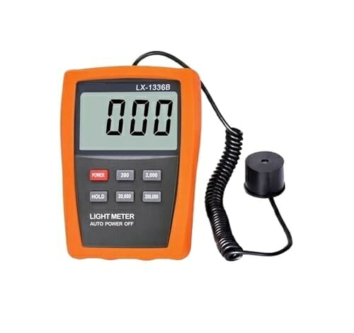 デジタル照明計 LX1336B LCD デジタル ルクスメーター 10-200000 Cd/m2 照明計 直線的 UV 明快ささがし当てる器 目用 CRT TV LED 映写幕 資料守りつづける