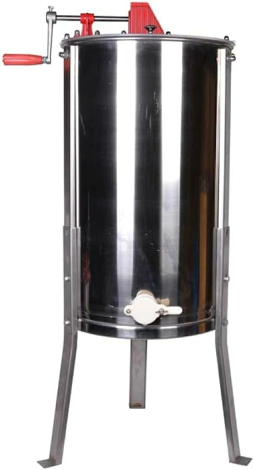 ステンレス鋼 採蜜機 蜂みつ分け隔てる器 手動式 遠心機 専門的 蜂みつ分け隔てる器 ハニースピナー ステンレス鋼 採蜜機 養蜂物の具 (ステンレス鋼鋼25*45珊)