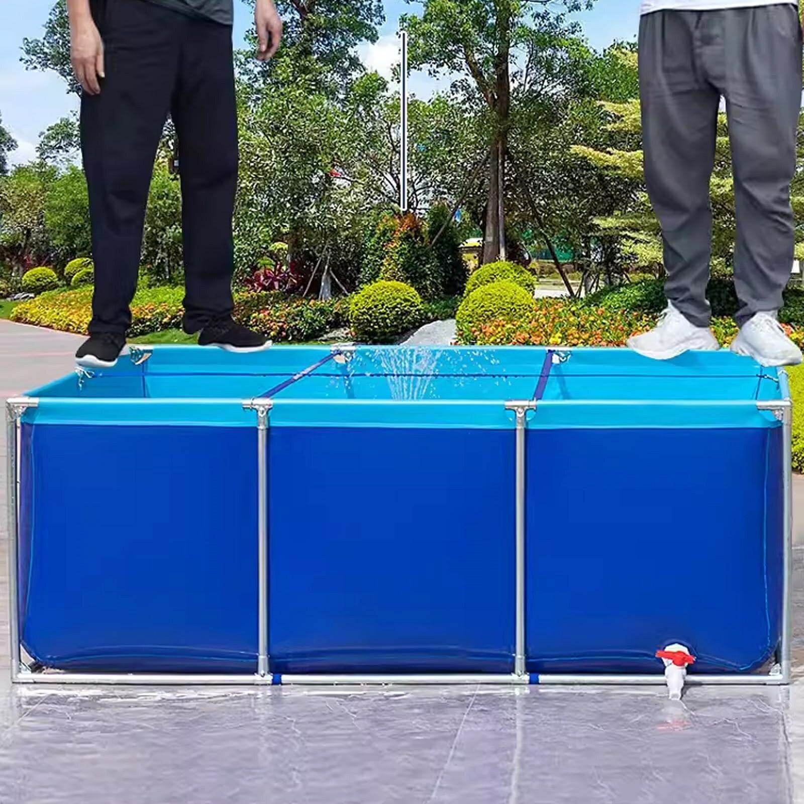 折りたたみ ミニフレームプール 気が大きいスウィミングプール 一こまスウィミングプール ミニスウィミングプール 飾り気の無いスウィミングプール いけす 海洋博物館 折り畳みスウィミングプール 折りたたみ式海洋博物館 折り畳みスウィミングプール 立体養魚池 キャンヴァスのいけす 水遊びスウィミングプール 身寄り用矩形スウィミングプール 大型育てる用