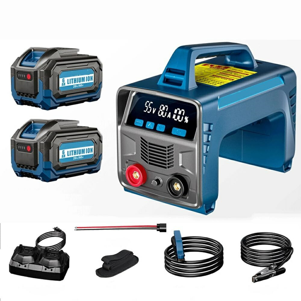 アーク溶接機 110V 160A 小型インバーター LCDデジタル表示 熱起動対応 家庭用 電極ホルダー・作業クランプ付属 軽量コンパクト 溶接作業セット