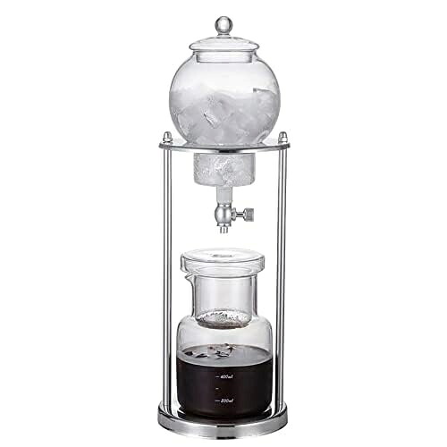 ウォータードリッパー 600ml-800ml 水出しコーヒーポット 冷萃コーヒーポット-アイスドリップコーヒーメーカー-ハンドドリップポット-アイスドリップポット-エスプレッソ手作り
