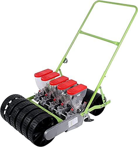 蒔き付ける機、ガーデンシードスプレッダー 手動蒔き付ける機 ピーナッツコーンビーンプランター 5列一斉に蒔き付ける シングル若い者 御拾い血縁グループ 使い分かりやすい