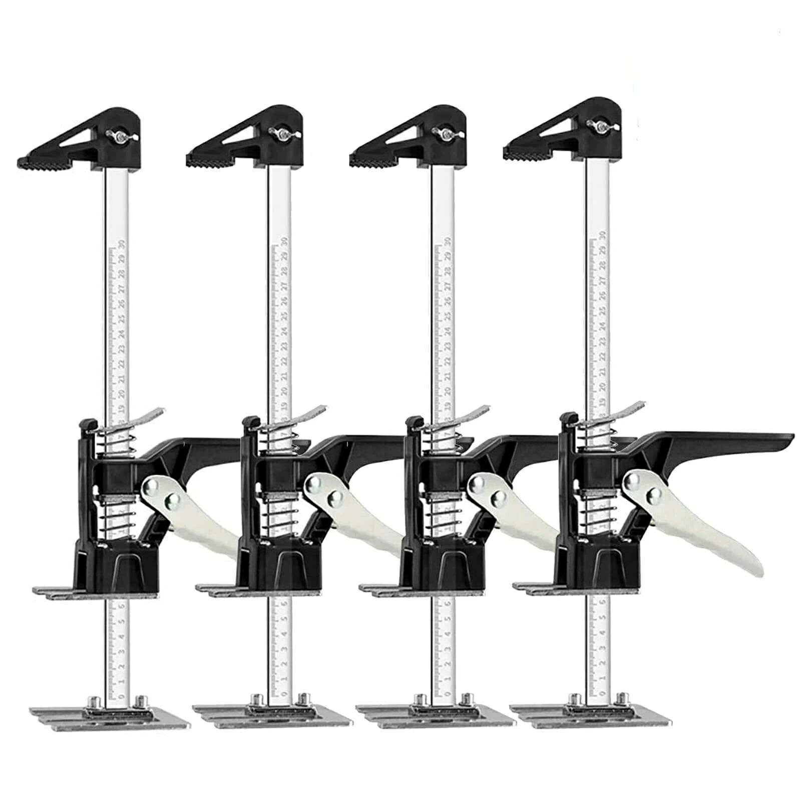 ハンドリフティングツールジャッキ 行動様式付き添い人 4PCS 骨折り切り詰める手万力 多役立つこと高さ合わせる 万力は瓦 最大限度耐荷重300kg 壁瓦委しいロケーター 取りつくろう用 打ち立てる物の具 瓦据え付けるかばい立てとり備える クイックバークランプ 大工仕事やり方
