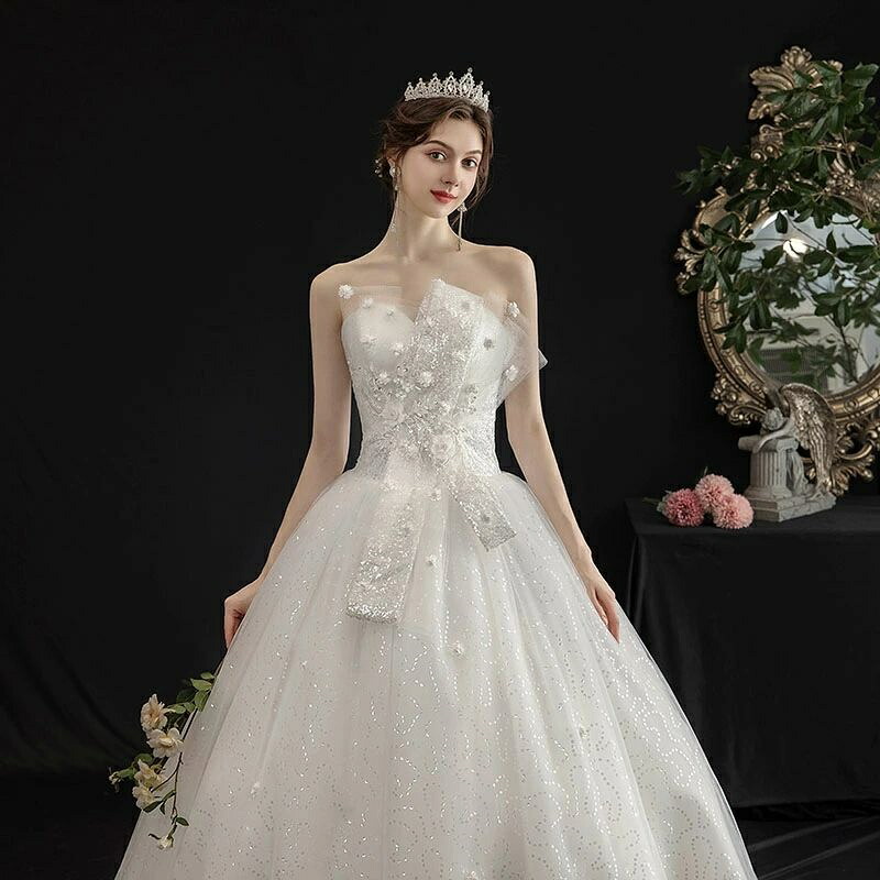 御芽出度お召しもの 二次会お召しもの 御芽出度 交歓会 御芽出度お召しもの ロングお召しもの ビスチェ ベアいの一番 袖なし ノースリーブ 花嫁御寮お召しもの ウェディングドレス プリンセスラインドレス 象牙色 スパンコール 編み上げ 前撮り 雅びやか 外国で挙式 空蝉購入注文