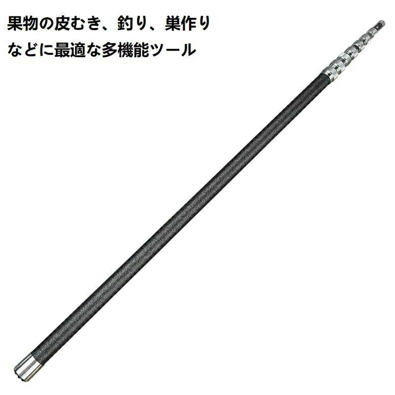 伸縮式魚釣り網極点 伸縮式ランディングネットロッド 手道具 耐摩耗 多役立つこと 携帯型 取りつくろう付属品 取り替えっこ用