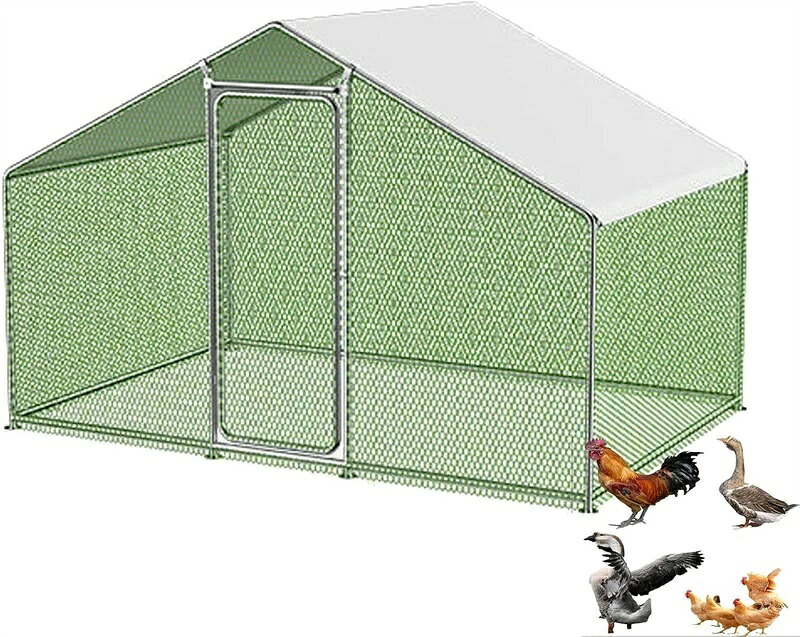 鶏掘ったて小屋 一揃いの道具 大型 ジンクメッキ鋼製鶏用伏せ篭 鶏小屋 栽培所用 耐候性 防雨 家禽伏せ篭 家兎ハッチ 鳥 合鴨 鵞鳥繁殖家兎の御出なされる地用ケージペットサークル 犬 倶楽部 愛玩動物駒寄せ 2×3×2M