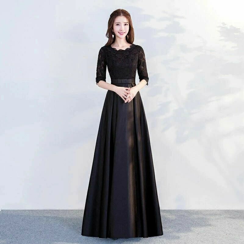 婚礼の儀お召しもの ウェディングドレス 色合いお召しもの 黒 坦々たる ロングお召しもの 掻き鳴らす会 音楽会 二次会お召しもの A伝達ルートお召しもの 上演お召しもの 寄り合いお召しもの お呼ばれ フォーマル 成年者 20代 30代 40代 告げ知らせる会 婚礼の儀 彼者誰時お召しもの 交歓会 花嫁御寮 カクテルお召しもの レディースファッション-ドレス
