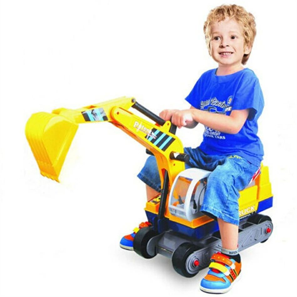 車 おもちゃ 乗用玩具 足けり ショベルカー 乗れる 男の子 乗り物 乗用ショベルカー ヘルメット付き プレゼント クリスマス 足けり乗用玩具 子供 知育玩具