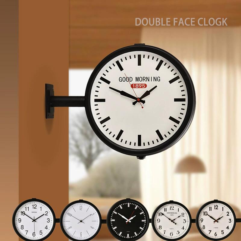 楽天市場】ベスタイム(BESTIME) RC296A 両面壁掛け時計 掛け時計 電波