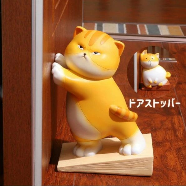 猫　置き物　猫　猫の置物 ドアストッパー 300393617cf9_1.jpg