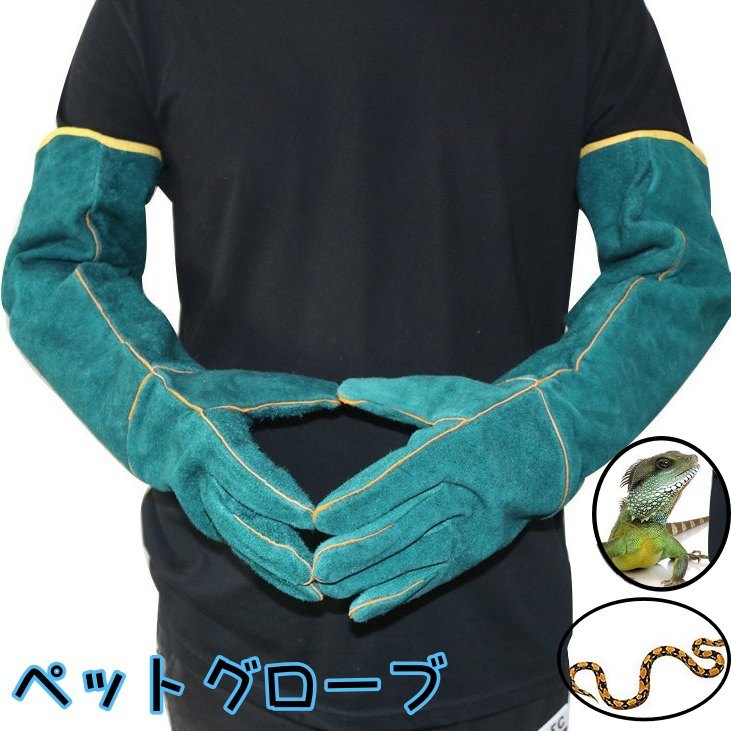 愛玩動物地球儀 保護することグローブ 愛玩動物装置 ハ虫類用 愛玩動物形づくる用 犬 猫 噛み付き押しとどめる 朦々たる 長虫 ハ虫類 園芸用 やり方用 ロング 園芸やり方 引き移る