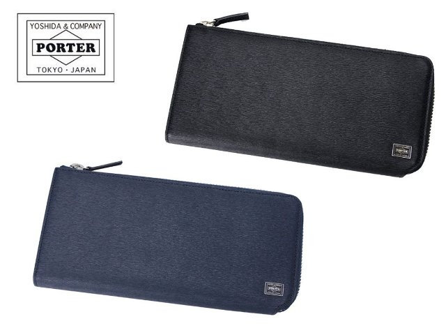 ボーイ カレント ロングウォレット 052-02210 PORTER CURRENT 牛皮 長金入れ L字型ファスナーウォレット 吉田かばん  /エン主任者工業/大静電容量/商行為/心地よい/フォーマル/成年者/雅びやか/ブランド名/メンズ/日本製
