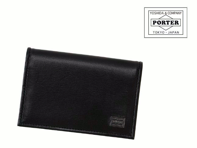 ポーター プリュム カードケース 179-03877 PORTER PLUME 牛革 名刺入れ 吉田カバン 【日本製】 【コンビニ受取対応商品】｜Ｂag shop ＷＡＫＡＢＡＹＡＳＨＩ