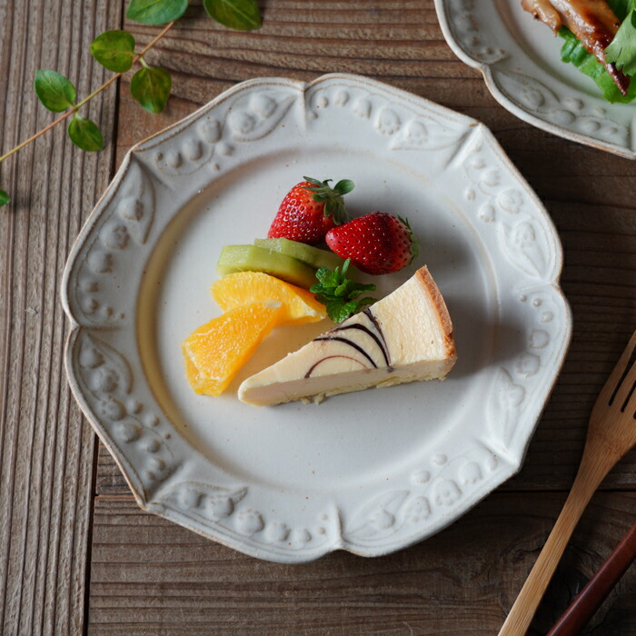 楽天市場】【max30%offクーポンあり】益子焼【スズランのお皿 / グレー