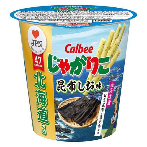 楽天市場 送料無料 24個 カルビー じゃがりこ昆布しお味52g 賞味期限 11 25 Wakeary