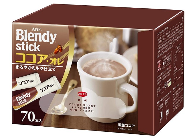 楽天市場 味の素 Agf ブレンディ スティック ココア オレ70本入り 賞味期限22 12 31以降 Wakeary