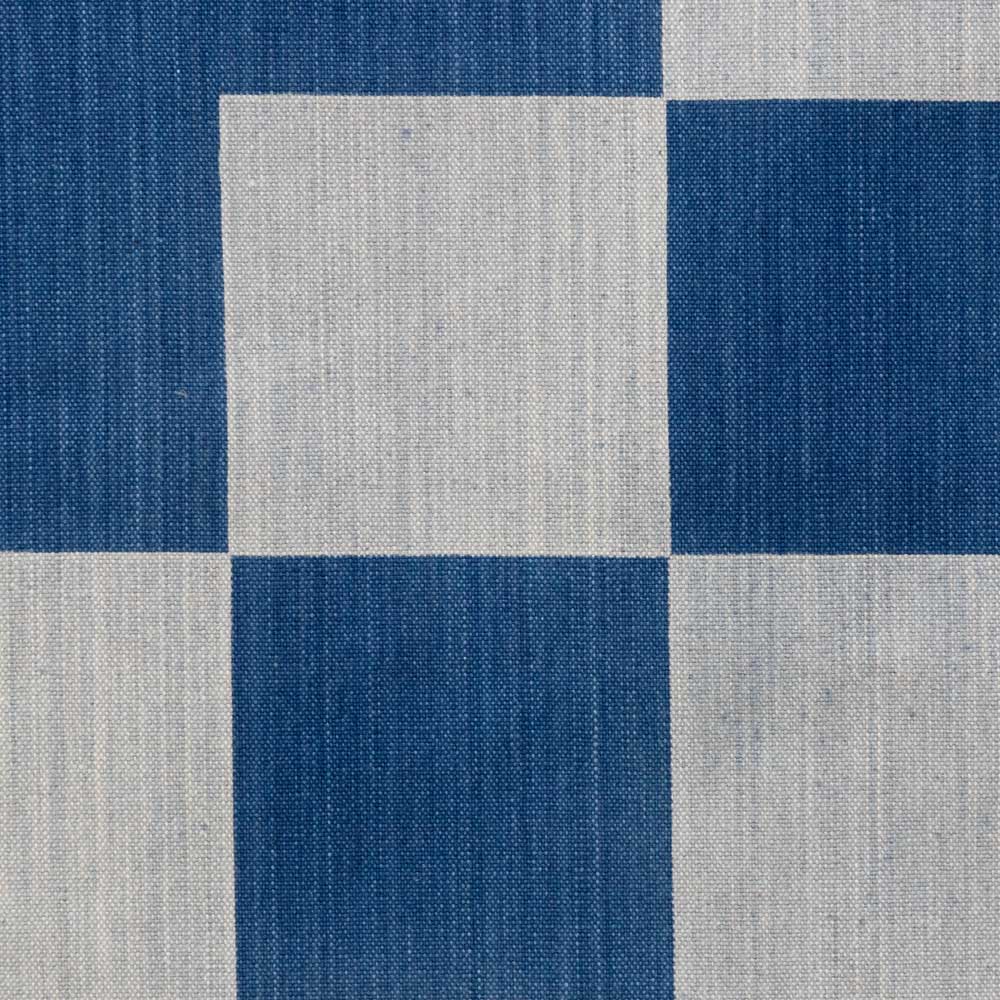 小島屋 藍染め暖簾（のれん） 市松模様 埼玉県の工芸品 of コットン Saitama 85×150cm fabric, made Short  indigo dye 玄関や飲食店の間仕切り目隠しに curtain split あさぎ 冷暖房効果アップ 和モダン和風 武州正藍染 綿100%  craft カーテン・ブラインド