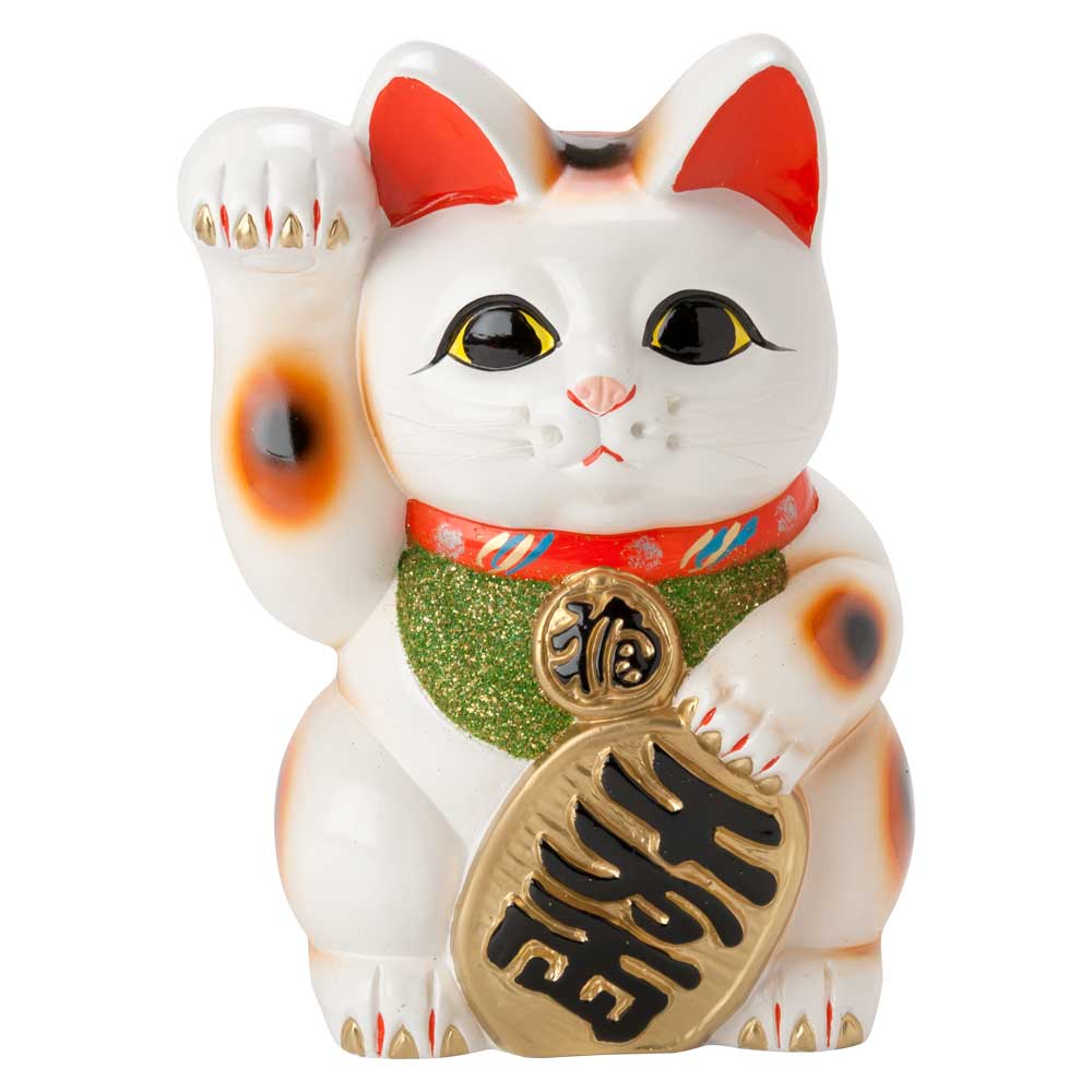 Amazon | 大倉陶園 黒猫親子 -縁起物語- 豆皿 その2「金魚