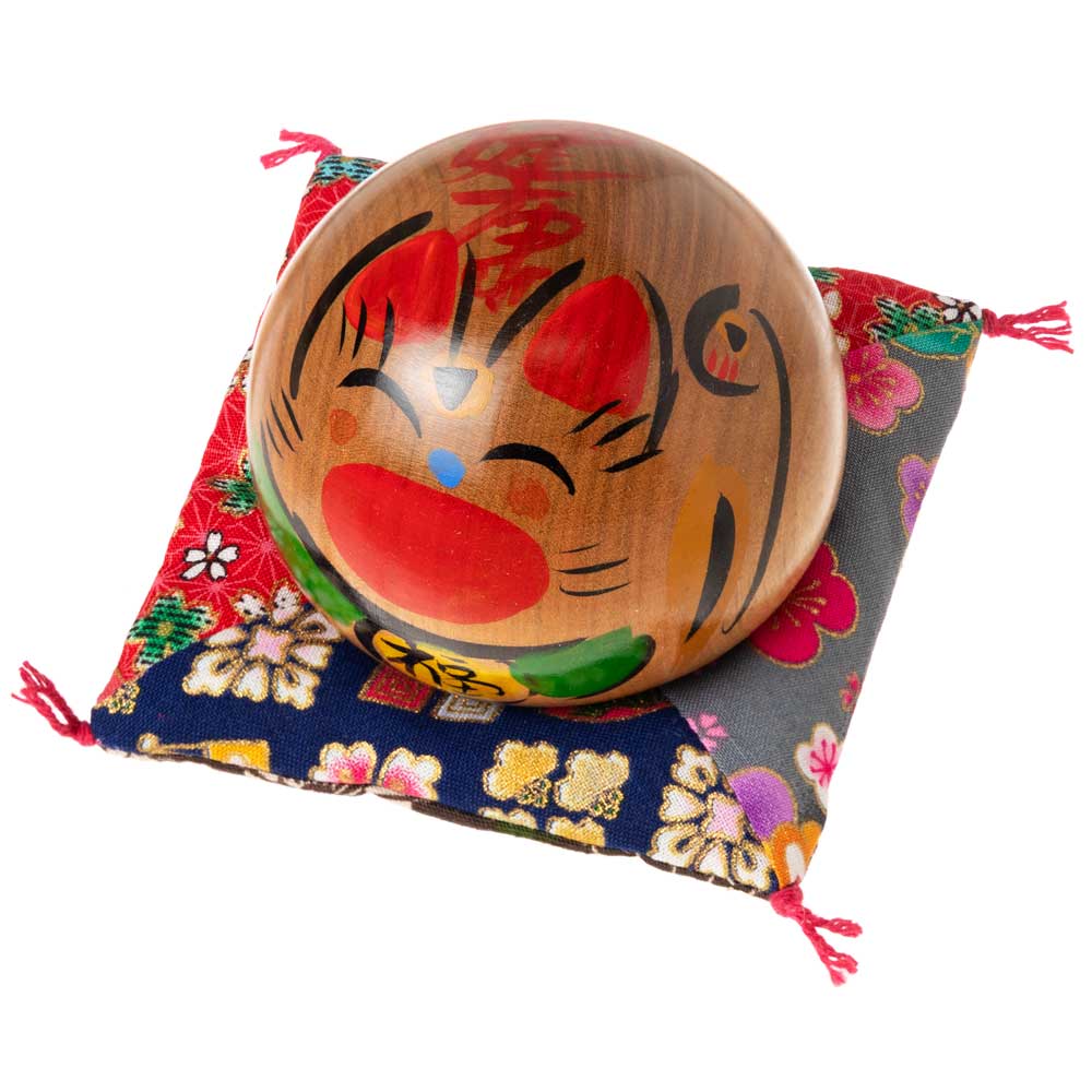 楽天市場】宮城伝統こけし 遠刈田系 ねここけし（口開き）3寸 作者