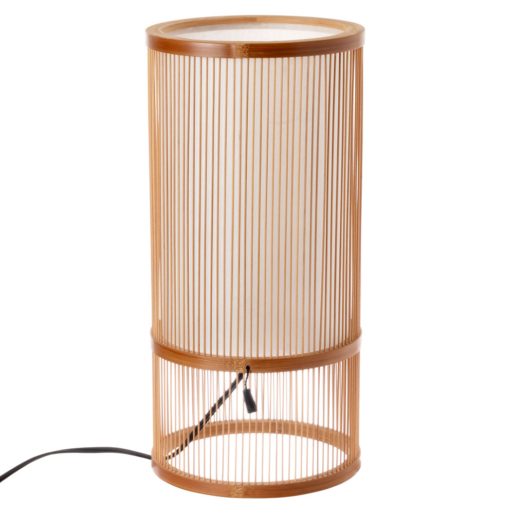 駿河竹千筋細工 行燈 行灯 筒型 小 静岡県伝統工芸品 杉山雅泰 すらりとシンプルなスタンド フロアスタンド ランプ 作 こだわりの和雑貨 和敬静寂