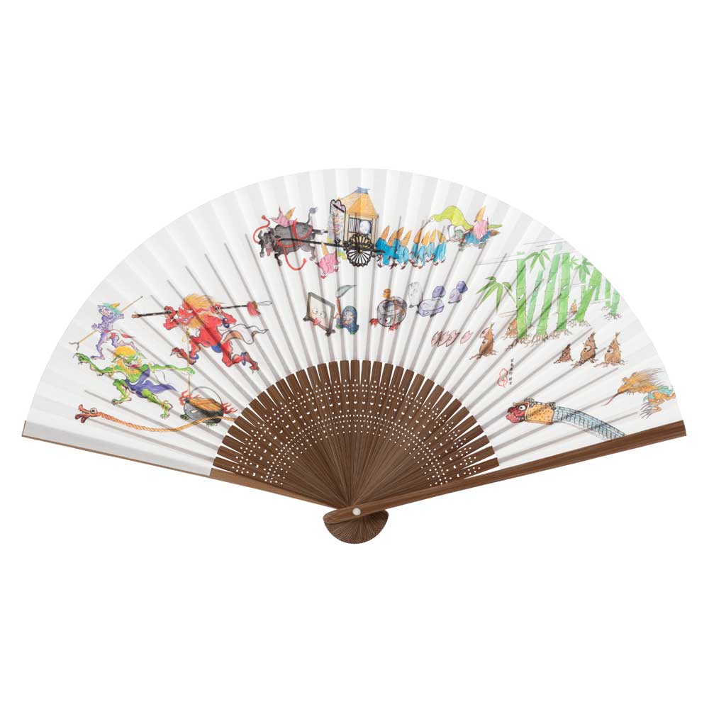 【マロン】和柄和紙の扇子　1000個 完売｜モダン和柄扇子｜158円｜販促メッセ