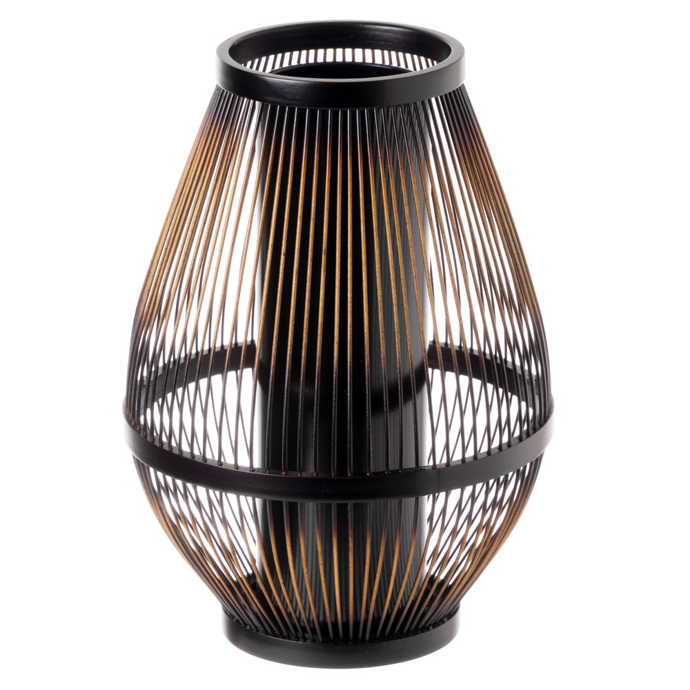 Wakeiseijyaku Suruga Bamboo Fine Stripe Work Vase Summer Coating