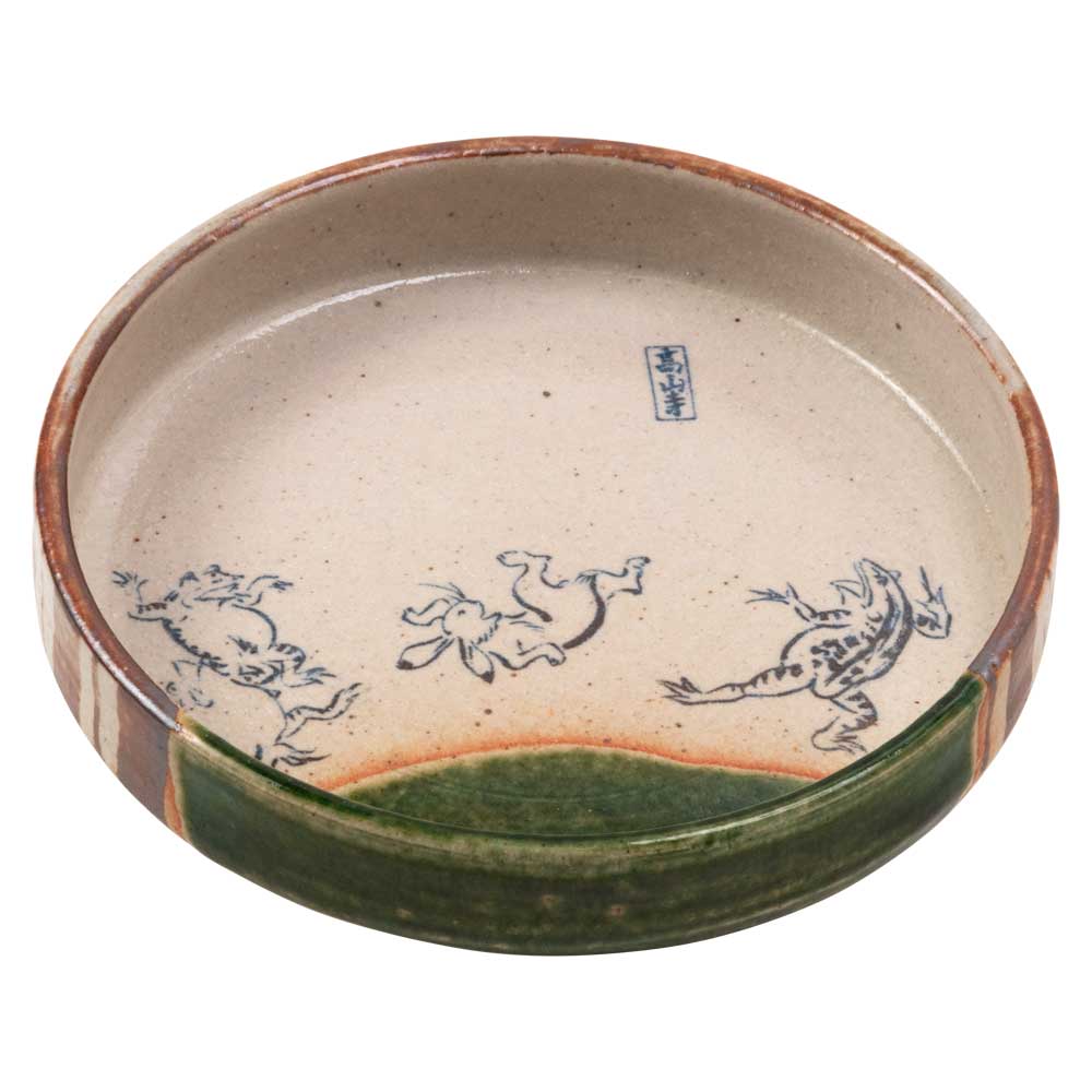 楽天市場】光萌窯 中西申幸 鳥遊戯画蓋物 大 【13】│チュン 鳥 ふた