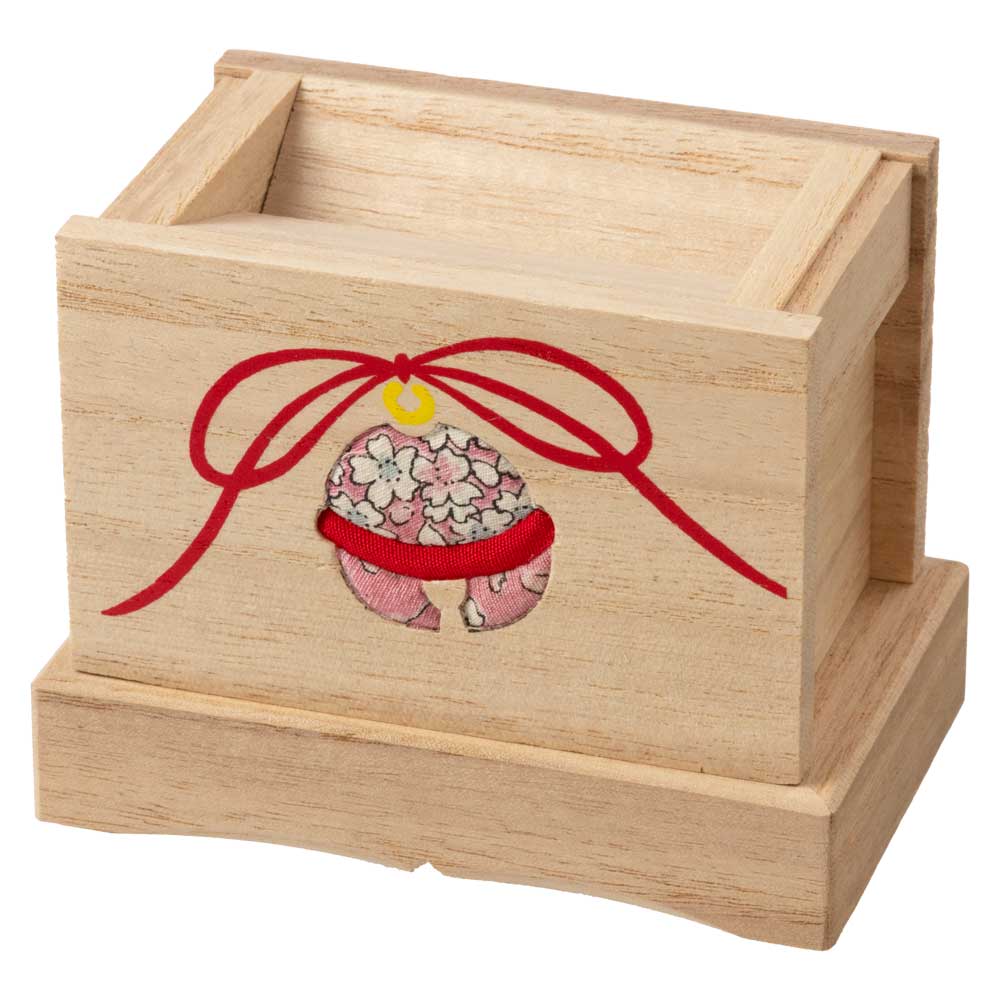 清時代玉如意　共箱　希少 楽天市場】賽銭箱型の貯金箱 (064) 鈴 木目込細工 桐製 箱長の桐