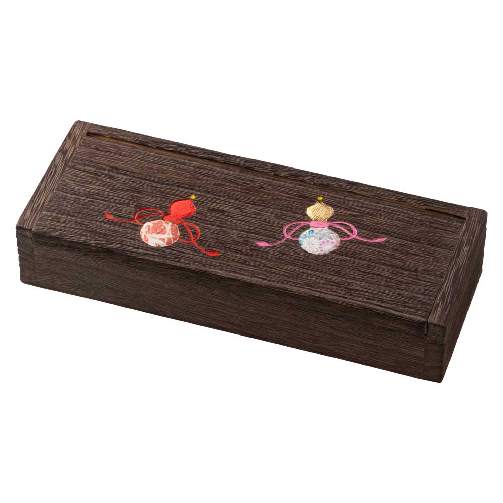 浅草 桐タンス 和風刺繍飾り 小物収納 小引出し 桐工芸 小物入れ