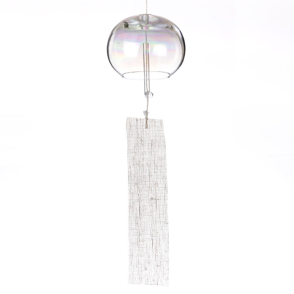 しゃぼん玉風鈴 大 ガラス風鈴 木之本 福島県の工芸品 Wind bell
