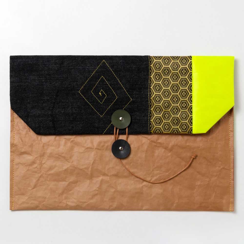 wakeiseijyaku it is handbag made by rice bag 004 envelope side type