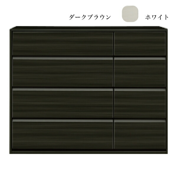 【10％オフ＋値引クーポン】チェスト タンス ローチェスト たんす 幅120cm 引き出し 6段 スライドレール 木製 完成品 韓国インテリア