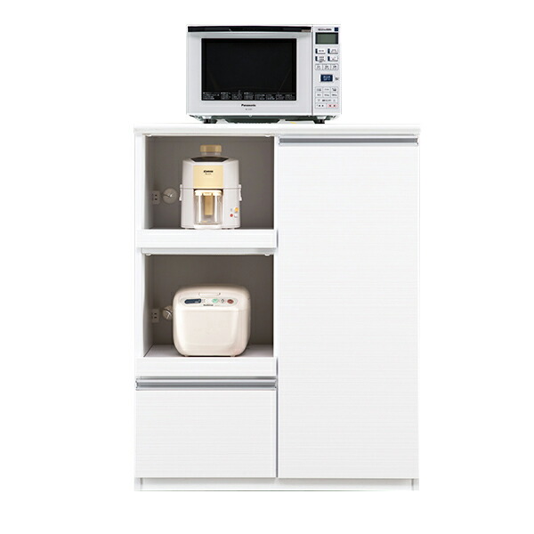 レンジボード キッチンボード キッチンカウンター 国産 シンプル 白 ホワイト 完成品 幅90cm 日本製 キッチン収納 コンセント付き 送料無料 インテリアmoka レンジボード キッチンボード キッチンカウンター 国産 シンプル 白 ホワイト 完成品 幅90cm 日本製 キッチン