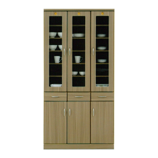【10％オフ＋値引クーポン】食器棚 ダイニングボード 幅100cm 完成品 キッチン収納 キッチンボード おしゃれ モダン 北欧 日本製 韓国インテリア