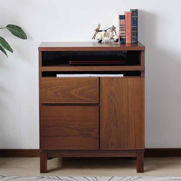 ダークブラウン 桐5段タンス 木製 楽天市場】チェスト タンス 5段 幅約67×奥行34×高さ70cm ダーク