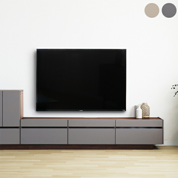 【マラソン限定全商品ポイント10倍】テレビボード 210cm ベージュ木目 北欧 テレビ台 ロータイプ ローテレビ台 リビングボード ローボード リビング 収納 棚 グレー ベージュ トープ オーク突板 ウォールナット突板 木製 おしゃれ モダン かわいい 高級感 新生活