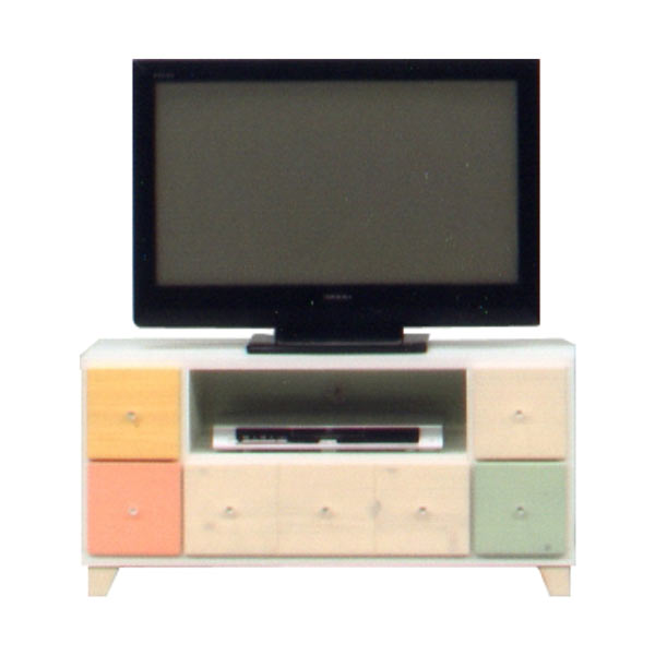 テレビ台 テレビボード ローボード 幅95cm TV台 TVボード テレビボード AVボード AVチェスト 木製 【 完成品 】 韓国インテリア