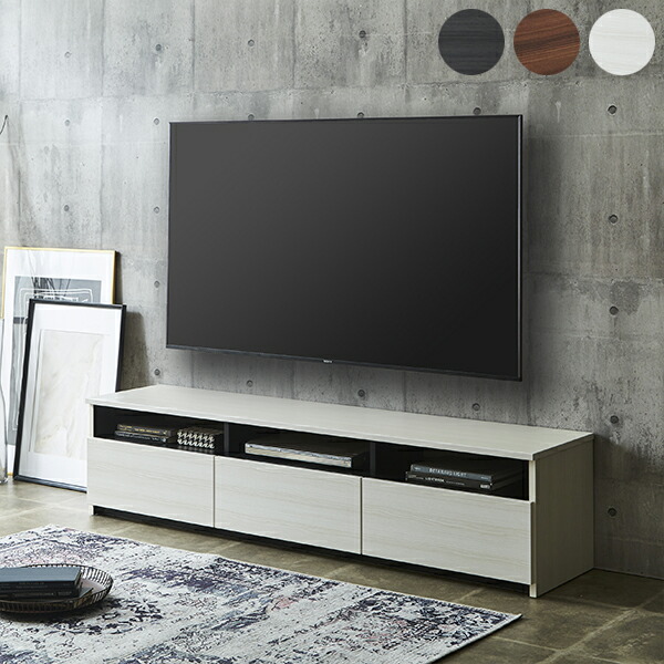 【マラソン限定全商品ポイント10倍】テレビ台 テレビボード ローボード 完成品 リビングボード リビング収納 収納家具 木製 AV機器収納 日本製 国産 ロータイプ シンプル 幅180cm 韓国インテリア