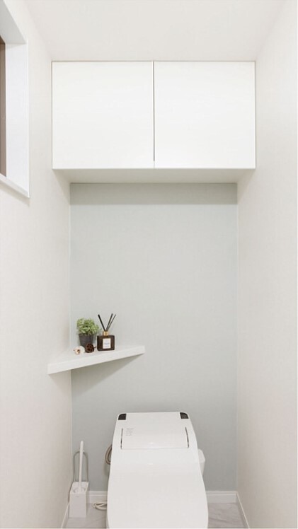 楽天市場】南海プライウッド 扉付きトイレ上部収納 TJHD-CW-A / 間口