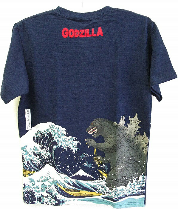 ゴジラグッズ４点(Tシャツ・トランプ・カード・シャープペン) 楽天市場】GODZILLA【フォーカート】【ゴジラ×浮世絵】抜染T