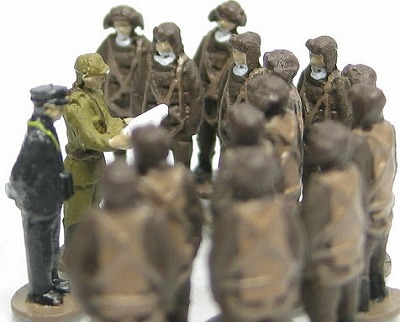 楽天市場】1/144AFV 人形キット 行軍日本兵1【YSK】【鉄道模型