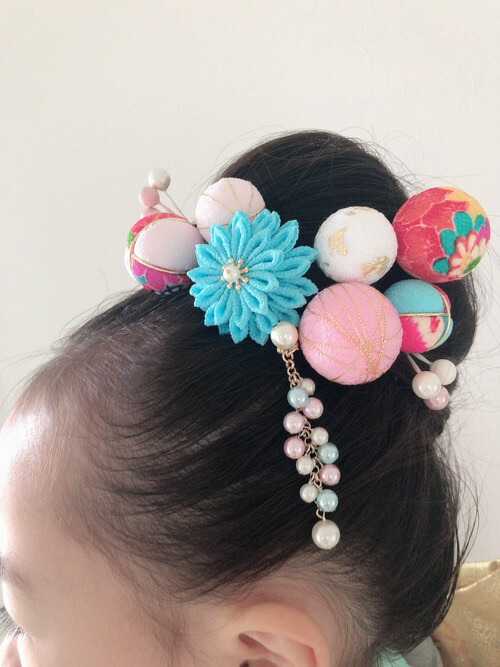 つまみ細工とミニ毬のかんざしセット七五三 水色 白無垢 和装婚 ヘアアクセサリー 髪飾り ちりめん 浴衣 着物 打掛 造花 アートフラワー アーティシャルフラワー かんざし グラデーション 正絹 シルク りぼん Mavipconstrutora Com Br