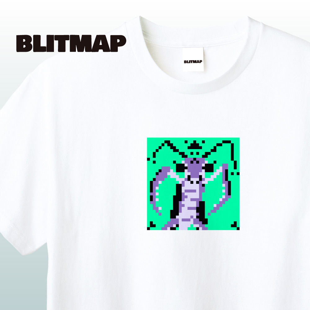 TGS2024 googleブースのFFⅦ ドット絵クラウドTシャツ：非売品 TGS2024 googleブースのFFⅦ ドット絵クラウドTシャツ：非売品
