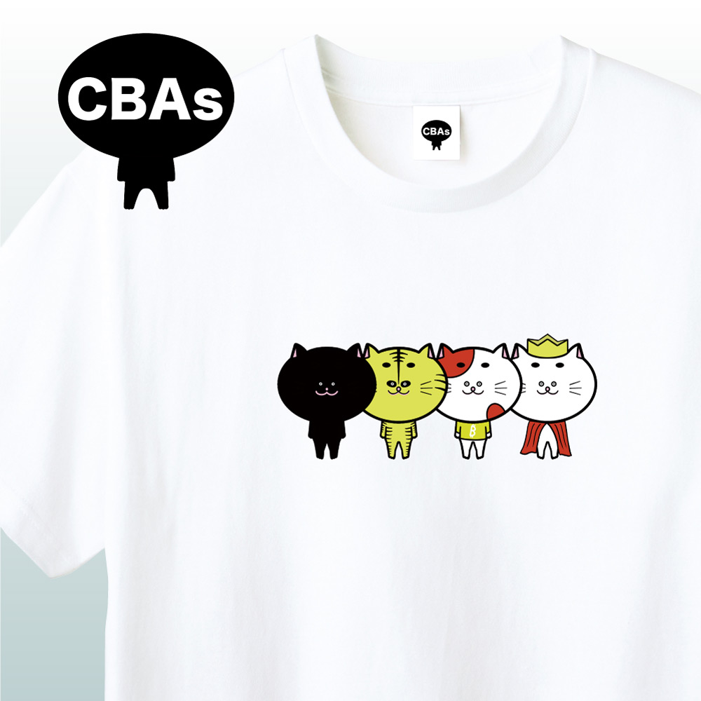 804円 大流行中 Nft Crypto Baby Animals クリプトベイビーアニマルズ Tシャツ 猫 ネコ Catインフルエンサー ブシン氏のnftキャラクターカワイイ 面白い ユニーク 楽しい イラスト アパレル グッズ キャラクターホワイト S M L Xl