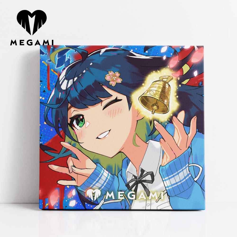 NFT MEGAMI(メガミ) デジタルアートキャンバス Megami #09417 3Dキャンバスボード送料無料アート パネル キャンバス デジタル  現代アート オリジナルデザイン | wakopro.shop（ワコプロショップ）