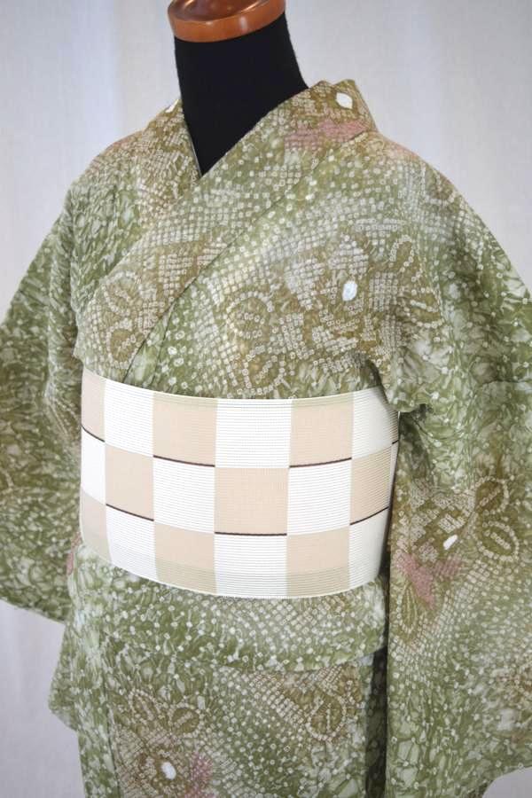 撫子✾m1786＊美品 有松鳴海絞り 綿 手縫い仕立て Sサイズ 高級浴衣 撫子様専用✾m1786＊美品 有松鳴海絞り 綿 手縫い仕立て Sサイズ