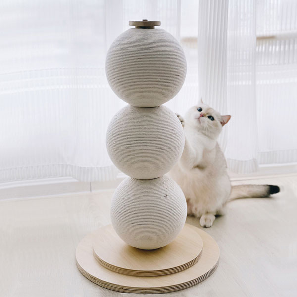 未使用 Scratch アニマルスプリングトーイ キャット 未使用 Scratch