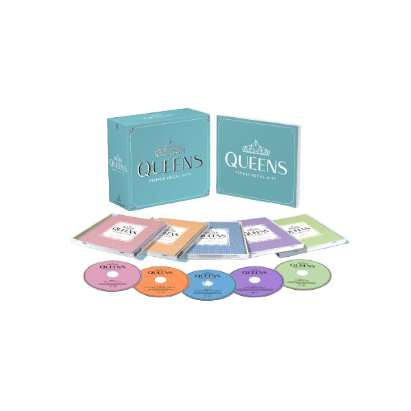 楽天市場】クイーンズ 洋楽女性ヴォーカル・ヒッツ CD5枚組 全90